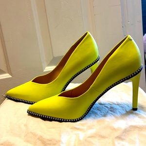 Neon Heels beautiful Summer Pair! NWOT